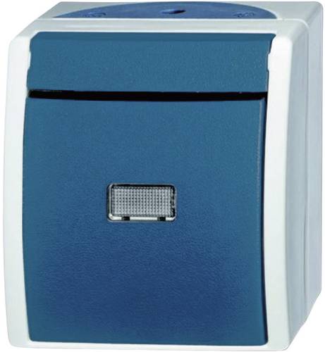 Busch-Jaeger 2621 WGL-53 Feuchtraum-Schalterprogramm Taster Ocean Aufputz Blau, Grün Busch-Jaeger 2621 WGL-53 Feuchtraum-Schalterprogramm Taster Ocean Aufputz Blau, Grün von Busch-Jaeger