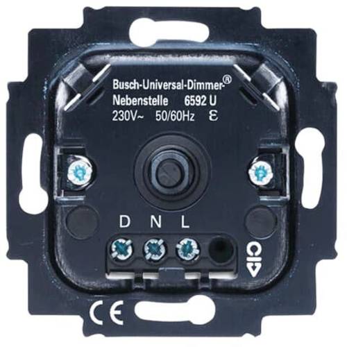 Busch-Jaeger 2CKA006513A0589 Drehdimmer Schwarz von Busch-Jaeger