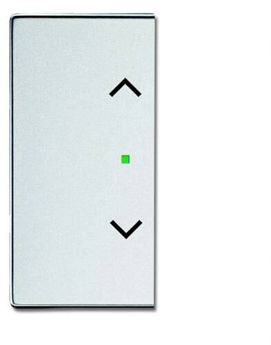 Busch-Jaeger 2fach Abdeckung free@home Aluminium, Weißaluminium (RAL 9006) 2CKA006220A0054 von Busch-Jaeger