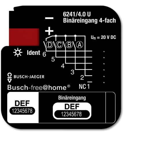 Busch-Jaeger 4fach Einsatz free@home 2CKA006220A0005 Busch-Jaeger 4fach Einsatz free@home 2CKA006220A0005 von Busch-Jaeger