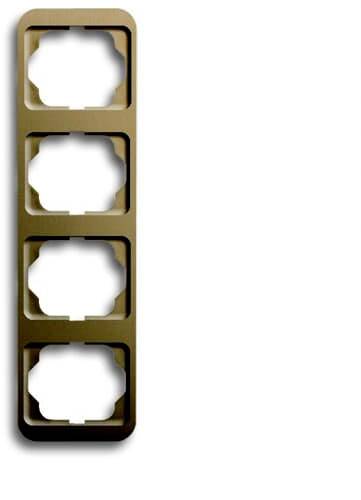 Busch-Jaeger 4fach Rahmen Rahmen Bronze 2CKA001754A1777 von Busch-Jaeger