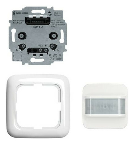 Busch-Jaeger 62762 UJ-214-WL BW 180 flex Set Komfort Busch-Jaeger 62762 UJ-214-WL BW 180 flex Set Komfort von Busch-Jaeger