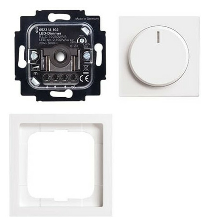 Busch-Jaeger 6523 UJ-84-102 LED-Dimmer-Set, Fut. von Busch-Jaeger