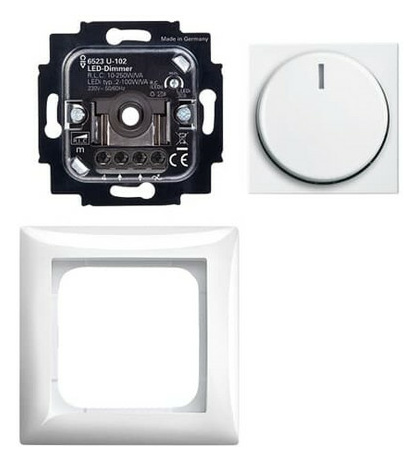 Busch-Jaeger 6523 UJ-914-102 LED-Dimmer-Set, BSI Busch-Jaeger 6523 UJ-914-102 LED-Dimmer-Set, BSI von Busch-Jaeger
