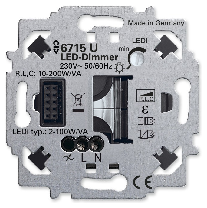 Busch-Jaeger 6715 U LED-Dimmer-Einsatz ZigBee Light Link von Busch-Jaeger
