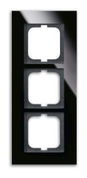Busch-Jaeger Abdeckrahmen 1723-825, Glas schwarz von Busch-Jaeger