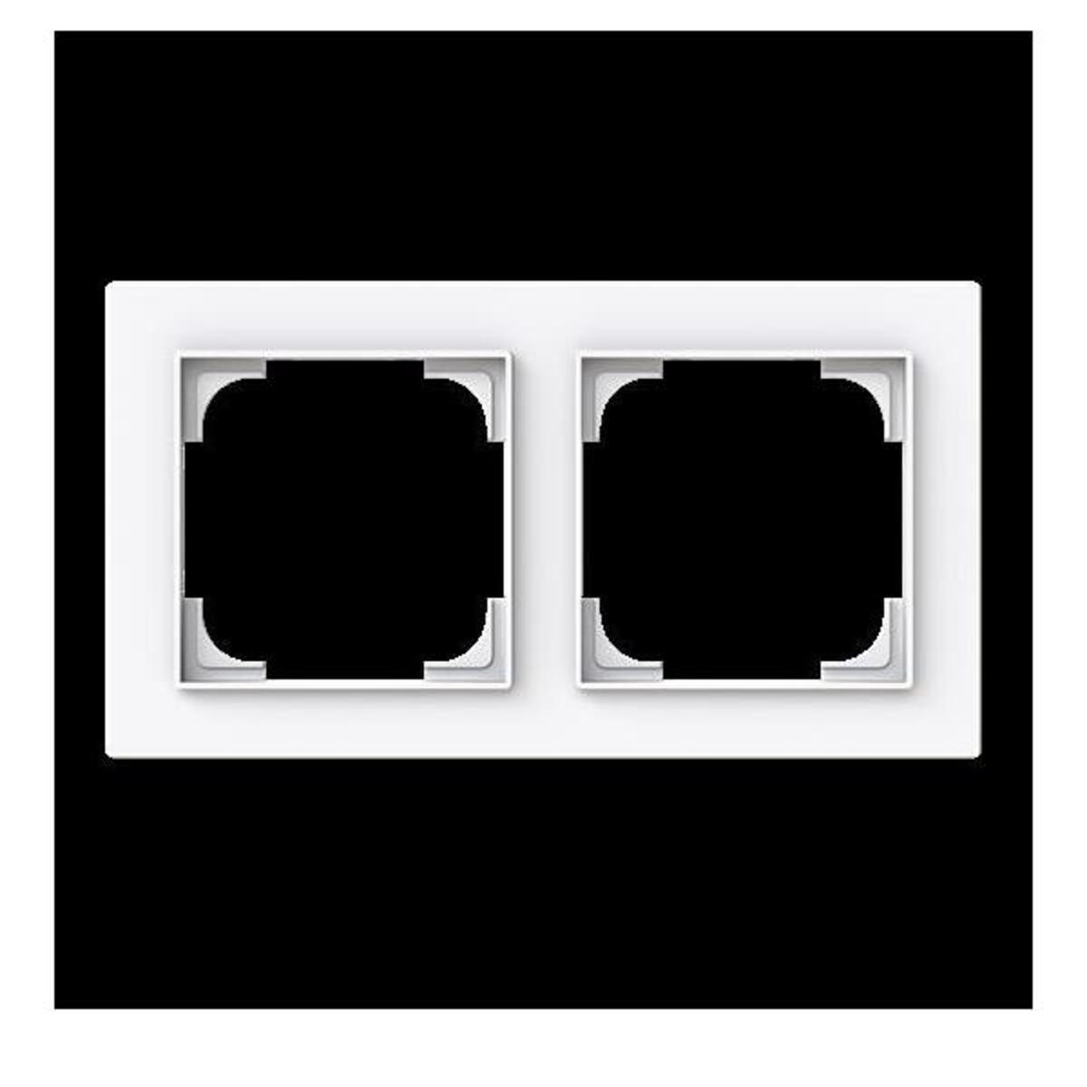 Busch-Jaeger Abdeckrahmen 2-fach 1722-44G 2CKA001754A4845 Busch-Jaeger Abdeckrahmen 2-fach 1722-44G 2CKA001754A4845 von Busch-Jaeger