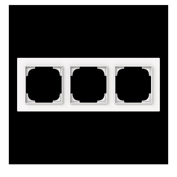 Busch-Jaeger Abdeckrahmen 3-fach 1723-44M 2CKA001754A4854 von Busch-Jaeger