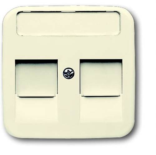 Busch-Jaeger Abdeckung Modular-Jack-Einsatz Creme-Weiß, Perlweiß 2CKA001753A8022 Busch-Jaeger Abdeckung Modular-Jack-Einsatz Creme-Weiß, Perlweiß 2CKA001753A8022 von Busch-Jaeger