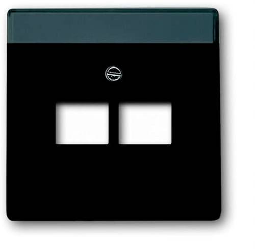Busch-Jaeger Abdeckung UAE-/IAE-/ISDN-Steckdose Tiefschwarz (RAL 9005), Schwarz 2CKA001710A3911 von Busch-Jaeger