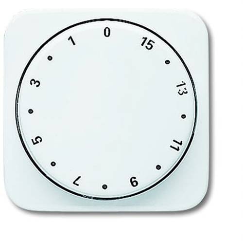 Busch-Jaeger Abdeckung Zeitschaltuhr Reflex SI Reinweiß (RAL 9010), Weiß 2CKA001753A6158 von Busch-Jaeger