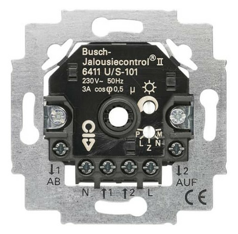 Busch-Jaeger Busch-Jalousiecontrol® II-Einsatz 6411 U/S-101 von Busch-Jaeger