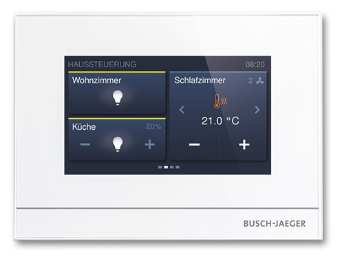 Busch-Jaeger Busch-free@homePanel 4.3" 6226-611, weiß von Busch-Jaeger