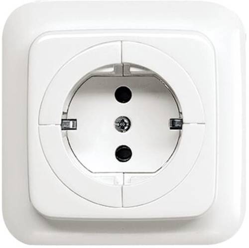 Busch-Jaeger Einsatz Schutzkontakt-Steckdose Weiß, Reinweiß (RAL 9010) 2CKA002011A3629 von Busch-Jaeger
