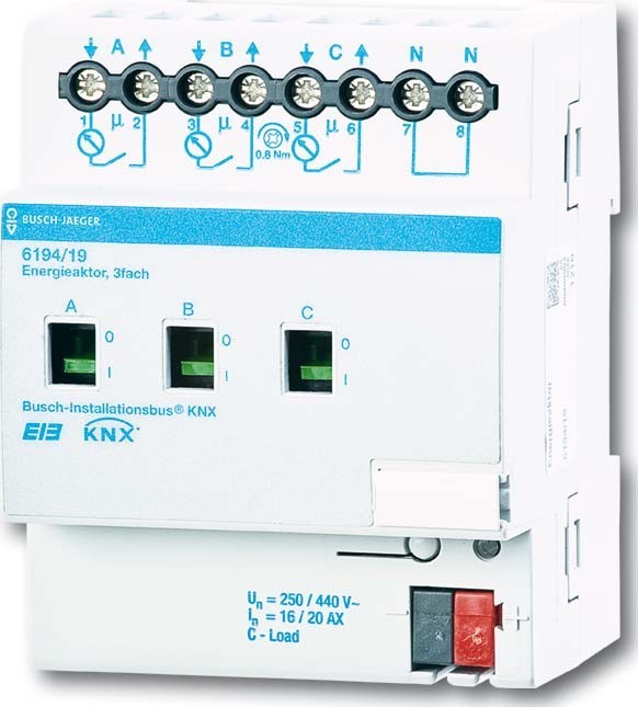 Busch-Jaeger Energieaktor 3-fach 6194/19 2CKA006151A0233 Busch-Jaeger Energieaktor 3-fach 6194/19 2CKA006151A0233 von Busch-Jaeger