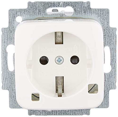 Busch-Jaeger FI-SCHUKOMAT Einsatz 3120 EUCB-214 alpinweiß Reflex SI Steckdose 4011395189610 von Busch-Jaeger