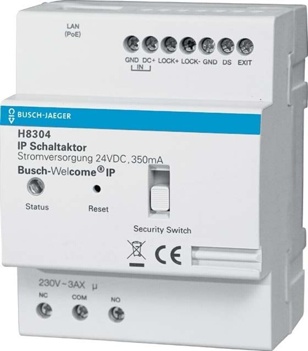 Busch-Jaeger IP-Schaltaktor H8304-03 2TMA130160H0061 Busch-Jaeger IP-Schaltaktor H8304-03 2TMA130160H0061 von Busch-Jaeger