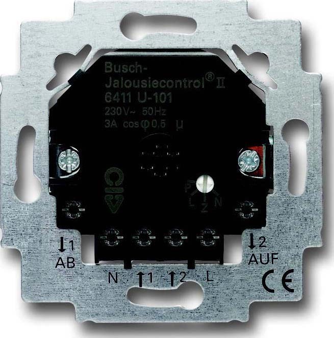 Busch-Jaeger Jalousiecontrol-Einsatz 6411 U-101 2CKA006410A0377 Busch-Jaeger Jalousiecontrol-Einsatz 6411 U-101 2CKA006410A0377 von Busch-Jaeger