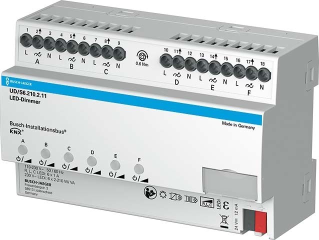 Busch-Jaeger LED-Dimmer UD/S6.210.2.11 2CKA006197A0048 Busch-Jaeger LED-Dimmer UD/S6.210.2.11 2CKA006197A0048 von Busch-Jaeger