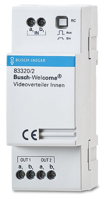 Busch-Jaeger REG 83320/2 Videoverteiler Innen von Busch-Jaeger
