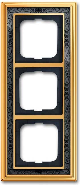 Busch-Jaeger Rahmen 3-fach 1723-833 2CKA001754A4650 von Busch-Jaeger