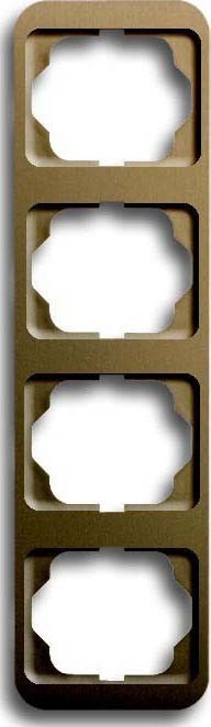 Busch-Jaeger Rahmen 4-fach 1734-21 2CKA001754A1777 von Busch-Jaeger