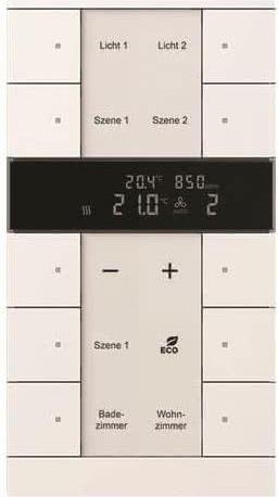 Busch-Jaeger Raumtemperaturregler 10f.CO2/Feuchte-Sens SBC/U10.0.11-84 (2CKA006330A0011) von Busch-Jaeger