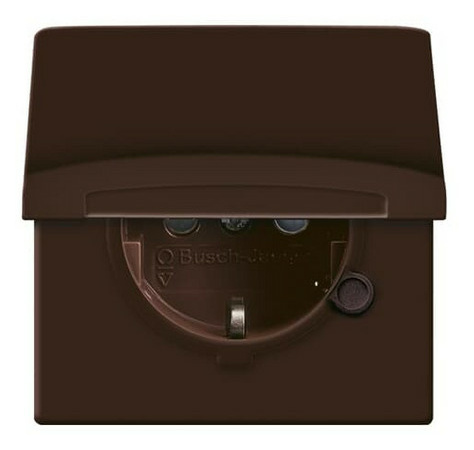 Busch-Jaeger SCHUKO® Steckdosen-Einsatz 20 EUGKB-31-101, braun von Busch-Jaeger