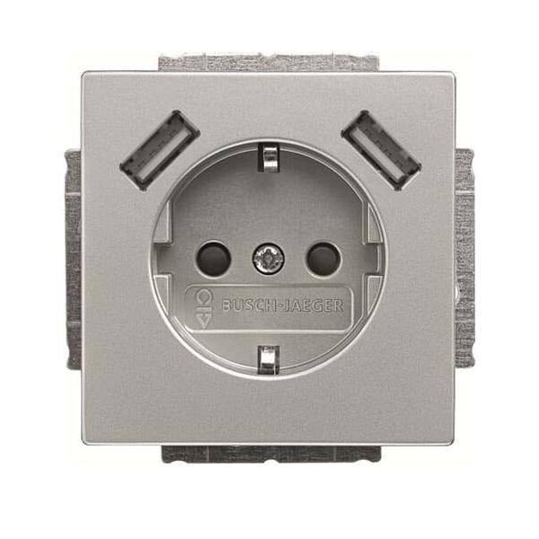 Busch-Jaeger SCHUKO-2x USB Steckdose 20 EUCB2USB-866 2CKA002011A6283 Busch-Jaeger SCHUKO-2x USB Steckdose 20 EUCB2USB-866 2CKA002011A6283 von Busch-Jaeger