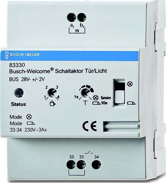 Busch-Jaeger Schaltaktor Tür/Licht REG 83330 2CKA008300A0044 Busch-Jaeger Schaltaktor Tür/Licht REG 83330 2CKA008300A0044 von Busch-Jaeger