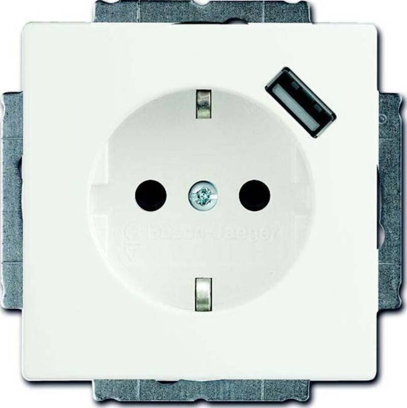 Busch-Jaeger Schuko/USB-Steckdose 20 EUCBUSB-884 2CKA002011A6164 von Busch-Jaeger
