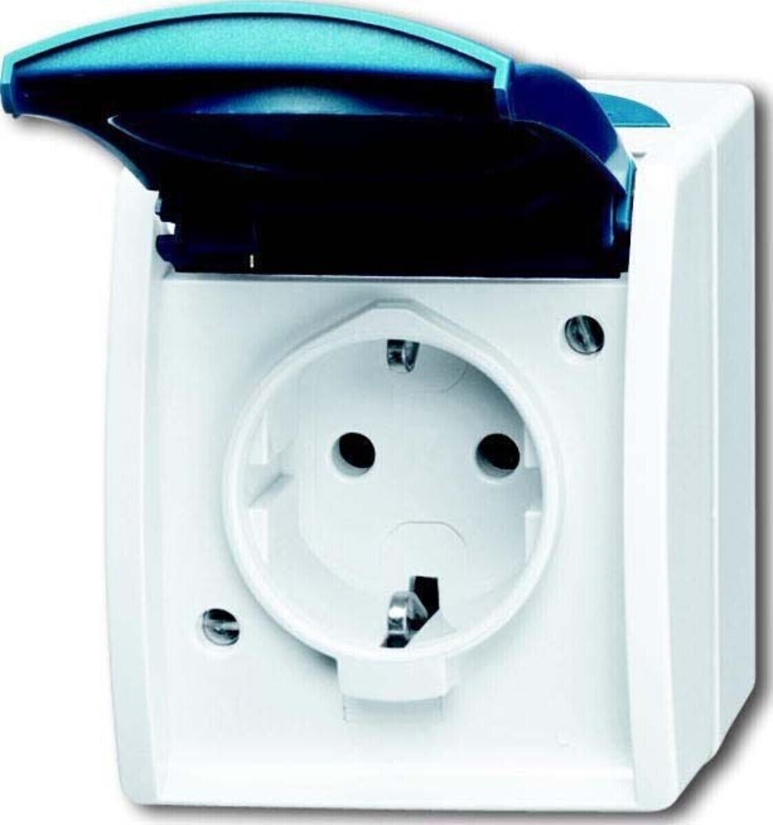 Busch-Jaeger Schuko-Steckdose gr/blgn 20 EW-53 2CKA002083A0817 Busch-Jaeger Schuko-Steckdose gr/blgn 20 EW-53 2CKA002083A0817 von Busch-Jaeger