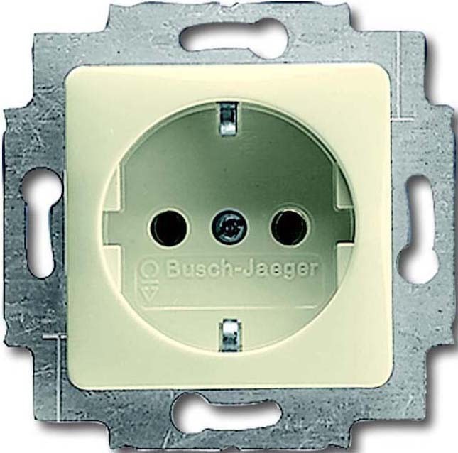 Busch-Jaeger Steckdosen-Einsatz ws 20 EUCQ-212 2CKA002011A2720 von Busch-Jaeger