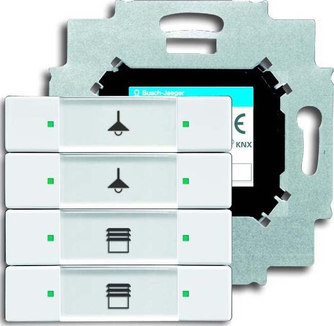 Busch-Jaeger Tastsensor 4fach 6127/01-84 2CKA006117A0199 Busch-Jaeger Tastsensor 4fach 6127/01-84 2CKA006117A0199 von Busch-Jaeger
