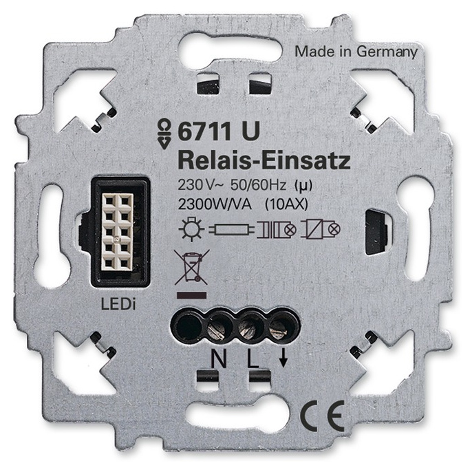 Busch-Jaeger Universal-Relais-Einsatz ZigBee Light Link 6711 U von Busch-Jaeger