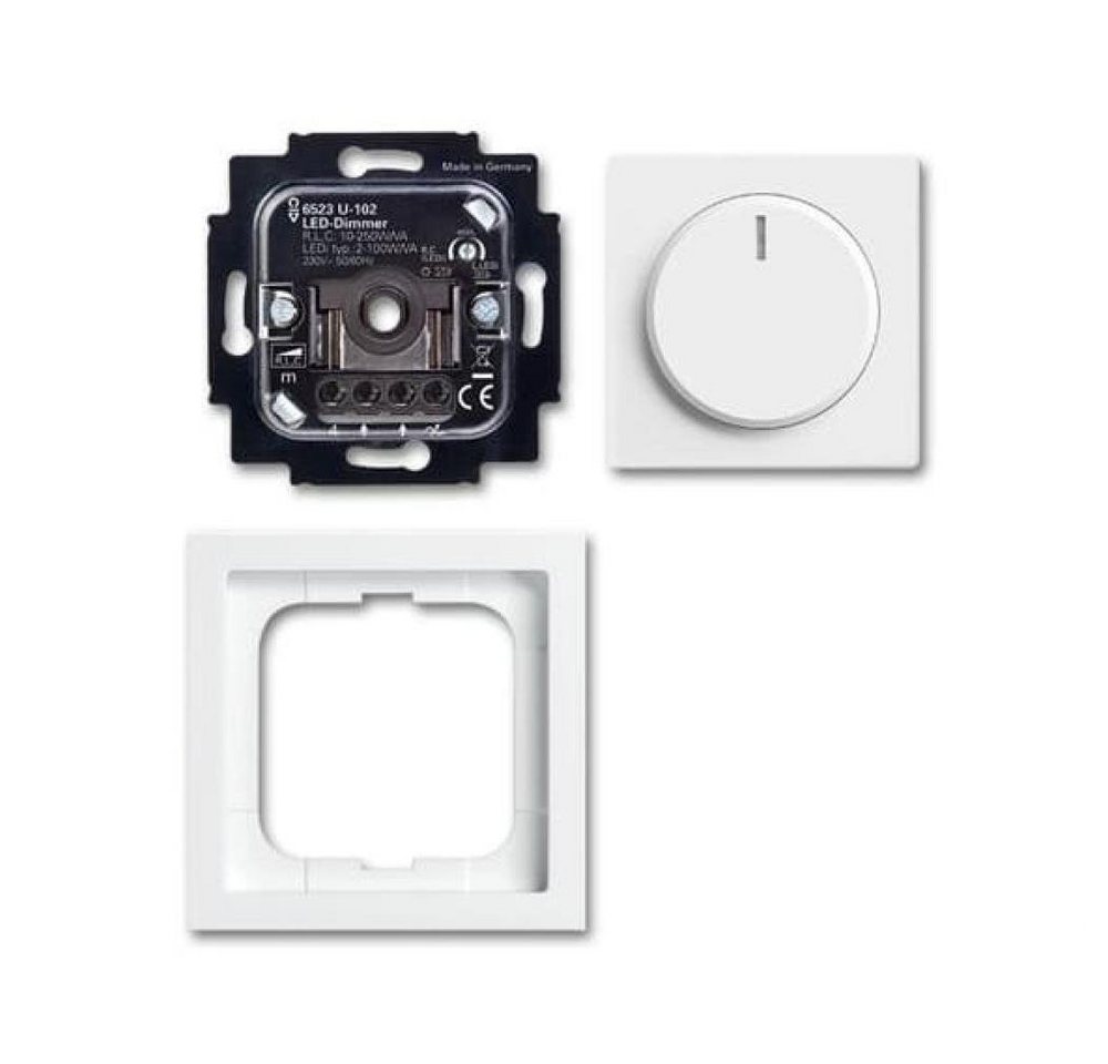 Busch-Jaeger Verteiler Busch-Jaeger 6523 UJ-84-102, Busch-Drehdimmer LED, Komplettset Busch-Jaeger Verteiler Busch-Jaeger 6523 UJ-84-102, Busch-Drehdimmer LED, Komplettset von Busch-Jaeger