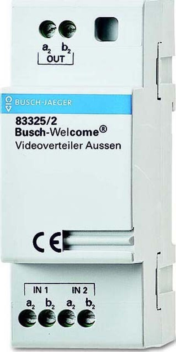 Busch-Jaeger Videoverteiler Außen REG 83325/2 2CKA008300A0043 Busch-Jaeger Videoverteiler Außen REG 83325/2 2CKA008300A0043 von Busch-Jaeger