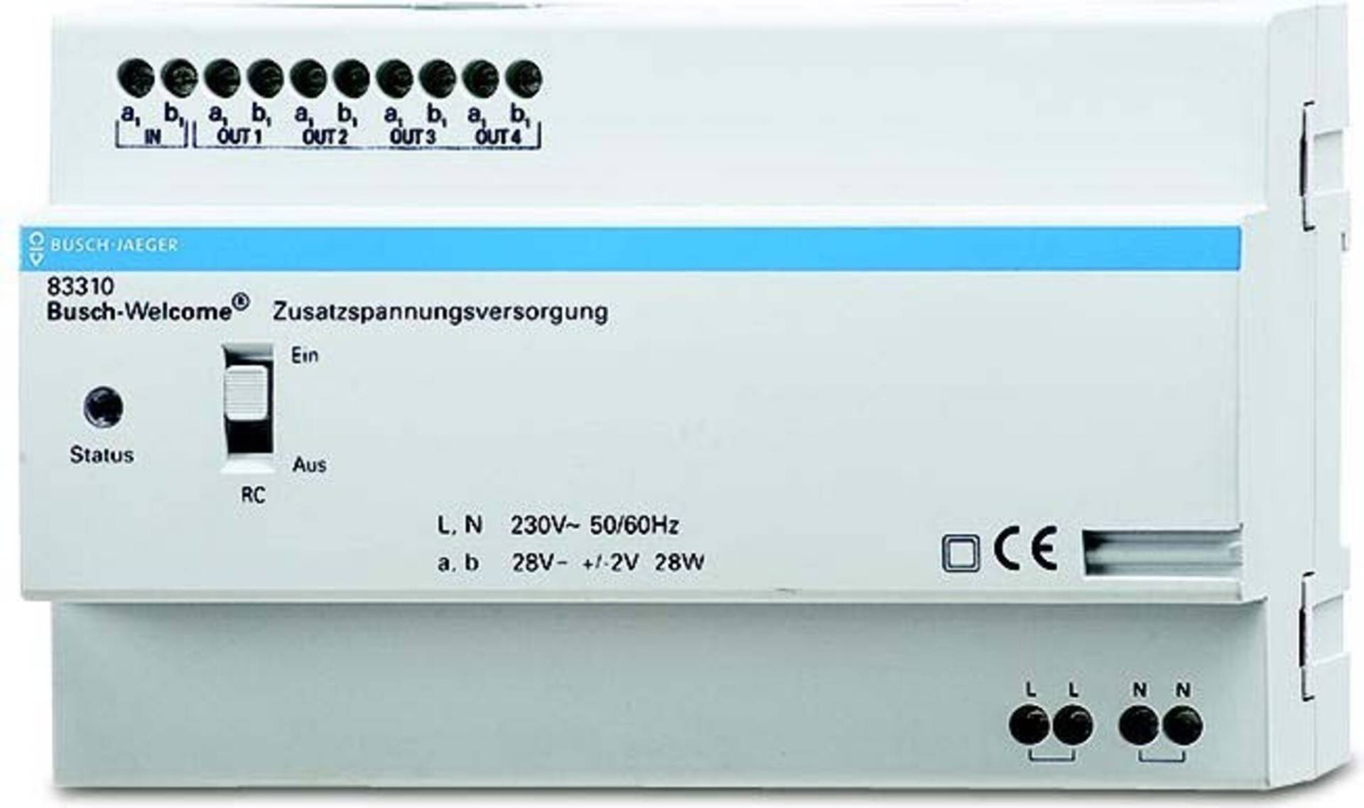 Busch-Jaeger Zusatzspannungsversorg.REG 83310 2CKA008300A0047 Busch-Jaeger Zusatzspannungsversorg.REG 83310 2CKA008300A0047 von Busch-Jaeger