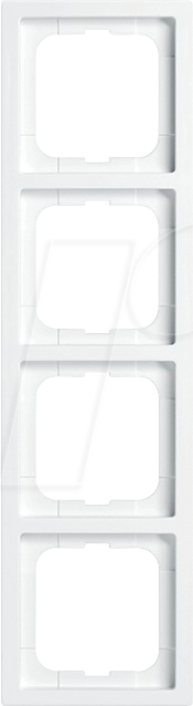 EL BJ 1724-184K - future® linear-Abdeckrahmen, 4-fach Rahmen von Busch-Jaeger