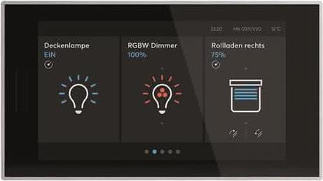 Touch-Bedienelement RT/U30.0.11-825 HD IPS KNX (2TMA200050B0008) von Busch-Jaeger