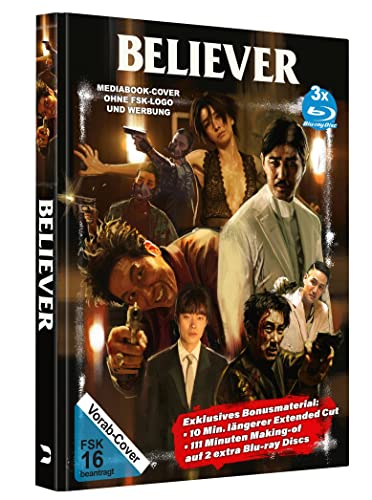 Believer - 3-Disc Limited Edition Mediabook (+ Bonus-BR) (Deutsch/OV) [Blu-ray] von 99999 (Alive)