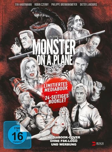 Monster on a Plane - 2-Disc Limited Edition Mediabook - Cover B (Blu-ray + Bonus-DVD) von 99999 (Alive)