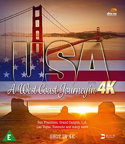 USA - A West Coast Journey in 4K [Blu-ray] von Busch Media Group