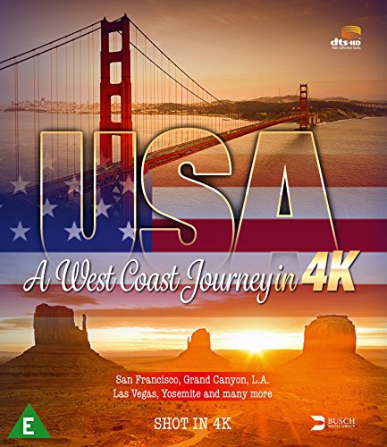 USA - A West Coast Journey in 4K [Ultimate Edition UHD] [Blu-ray] von Busch Media Group