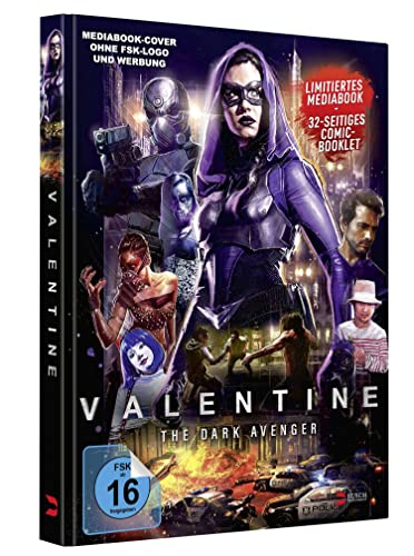 Valentine - The Dark Avenger (Deutsch/OV) - 2-Disc Limited Edition Mediabook (Blu-ray + DVD) - Cover A von Busch Media Group