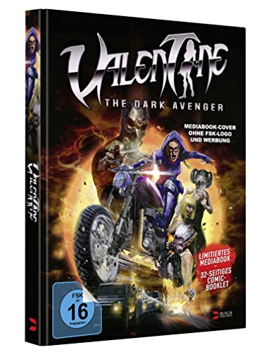 Valentine - The Dark Avenger (Deutsch/OV) - 2-Disc Limited Edition Mediabook (Blu-ray + DVD) - Cover B von Busch Media Group