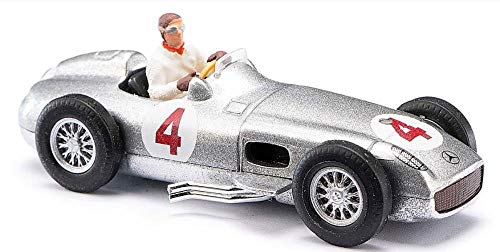 Busch 47002 H0 Mercedes Benz Silberpfeil mit Fahrer J. M. Fangio von Busch