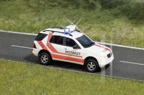Busch 5631 H0 Einsatzfahrzeug Modell Mercedes Benz M-Klasse Notarzt Busch 5631 H0 Einsatzfahrzeug Modell Mercedes Benz M-Klasse Notarzt von Busch