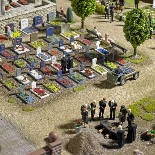 Busch BU 1090 H0 Friedhof Bausatz von Busch