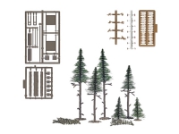 Busch Hochwald 1856 Holzbaukasten Fichte 1 Set Busch Hochwald 1856 Holzbaukasten Fichte 1 Set von Busch